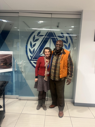 Dr. Magda Giurcanu and David Boykin