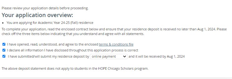 erezlife check boxes in application
