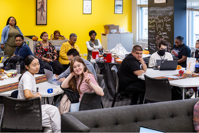 Students Participating in a BSEEN event.